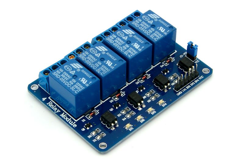 Module relais 4 canaux 5 V