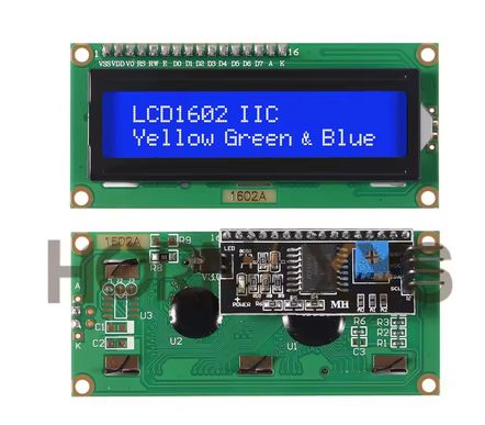 LCD1602 I2C — Écran 16x2 - 1602 LCD Display Module 16x2 IIC for Arduino