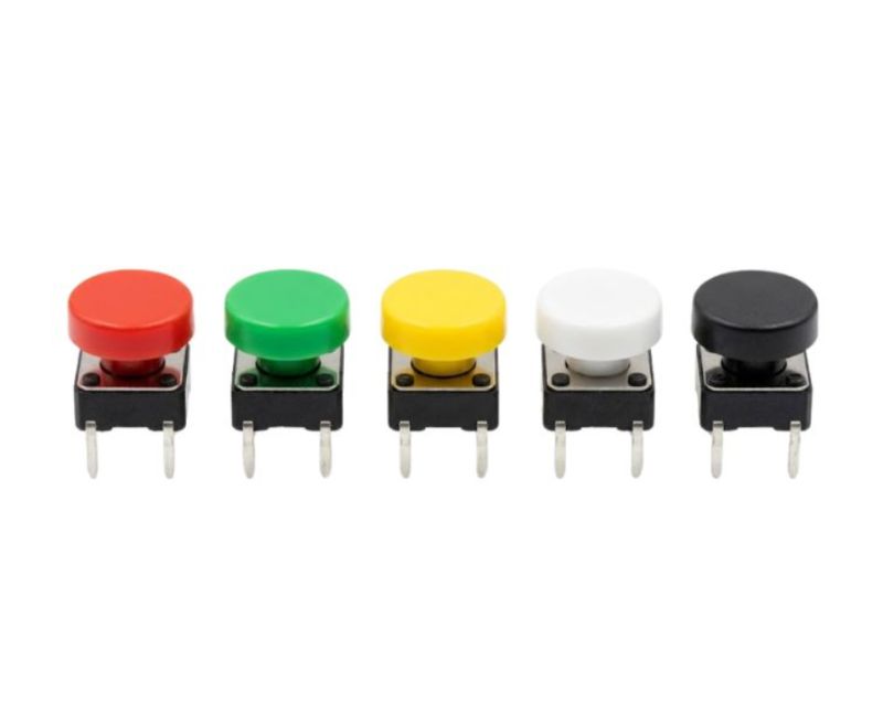 Bouton Poussoir Tactile 12x12x7.3mm Couleur - Tactile Push Button Switch Momentary Microswitch