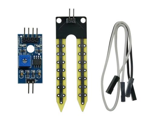 Capteur d'Humidité du Sol Hygromètre avec Module Comparateur - Soil Moisture Sensor Module Arduino